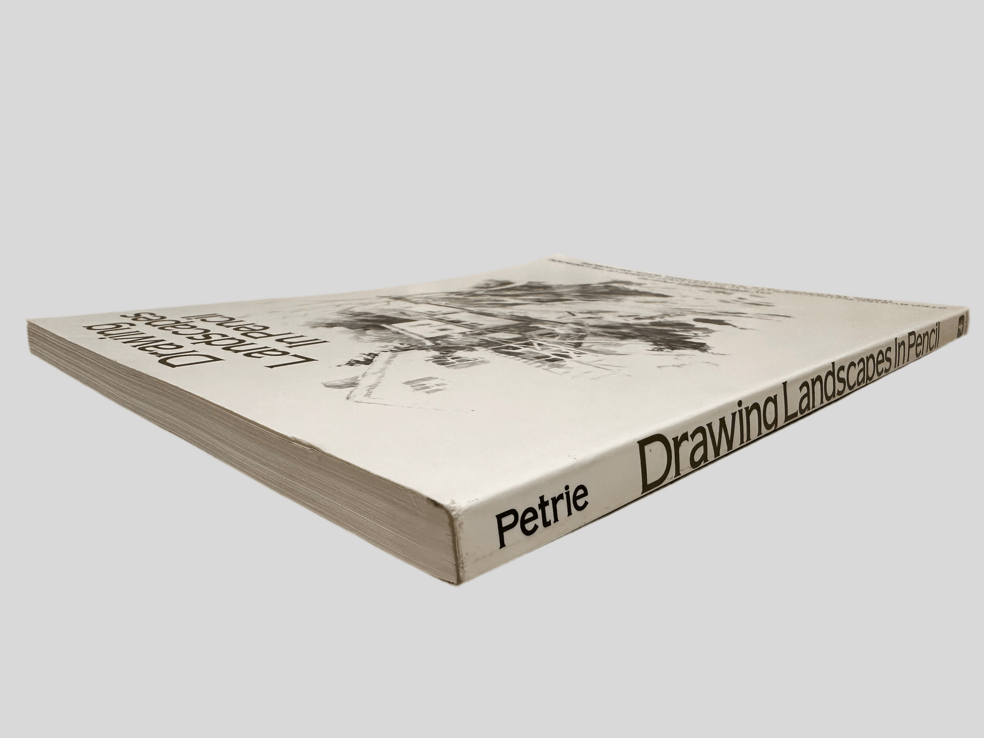 Drawing Landscapes in Pencil by Ferdinand Petrie - Book Spine