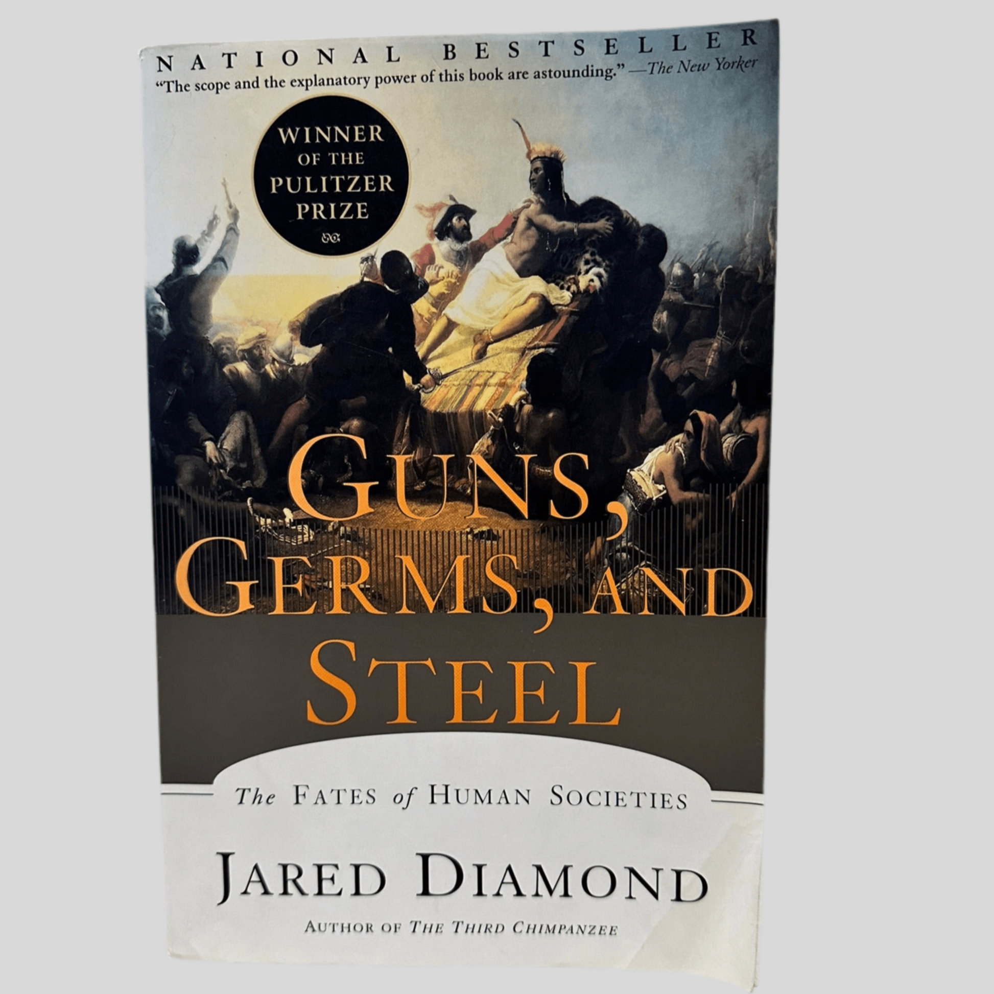 Guns, Germs, and Steel: The Fates of Human Societies by Jared Diamond - Front Cover