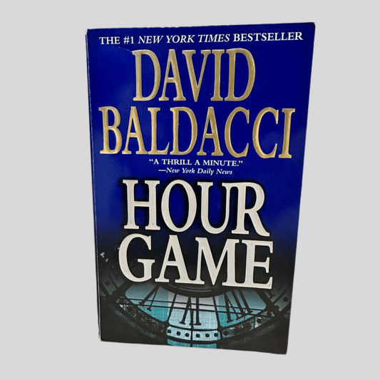 Hour Game by David Baldacci - Front Cover