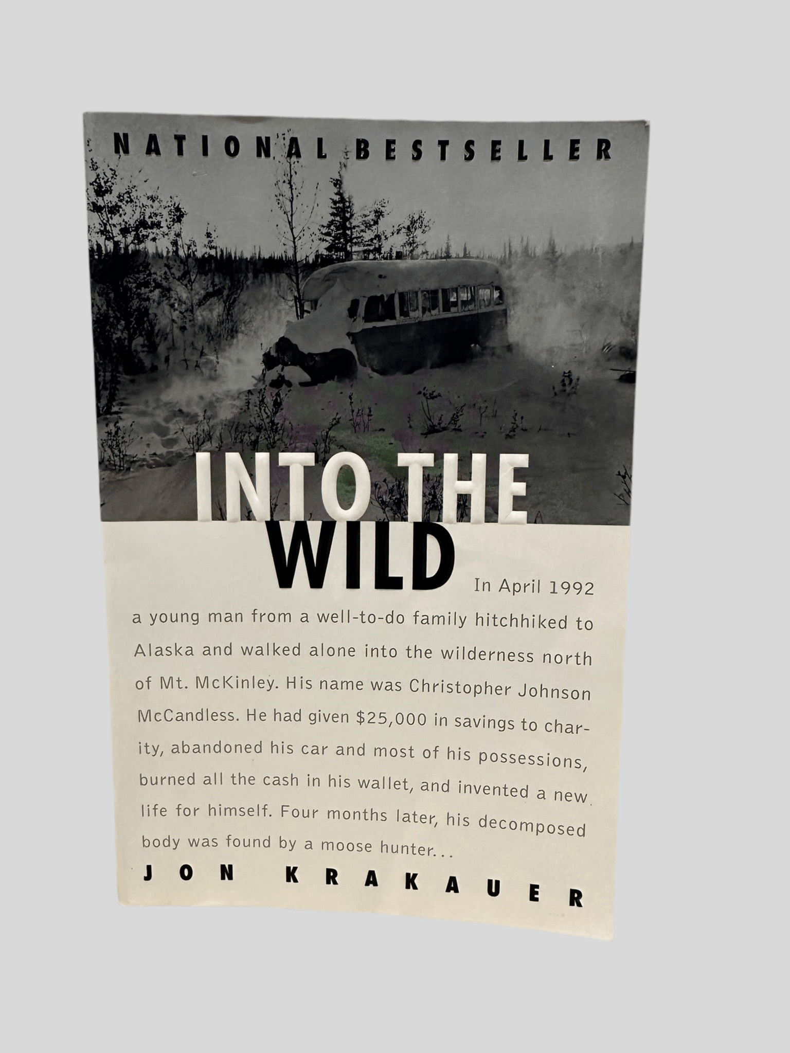 Into the Wild by Jon Krakauer - Front Cover