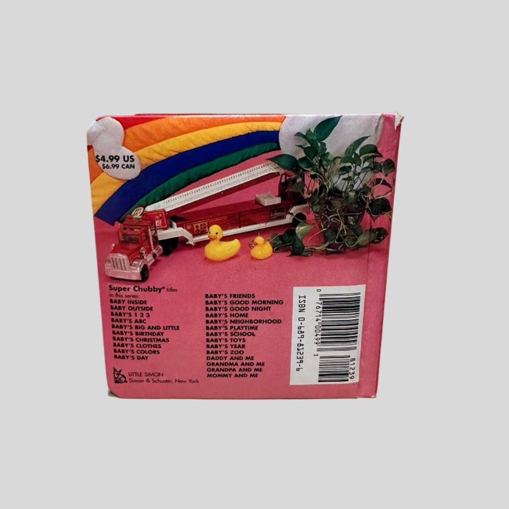 Baby's Colors (Super Chubbies) - Back Cover