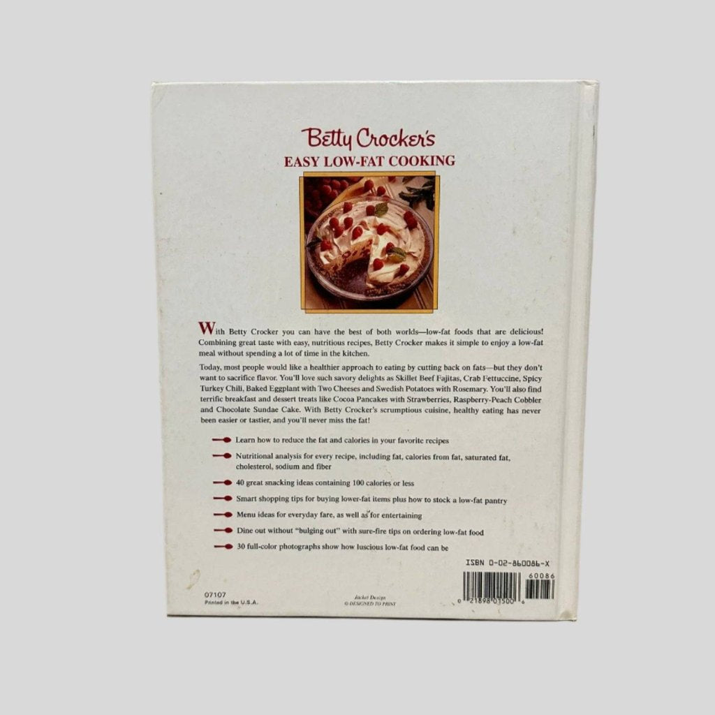 Betty Crocker's Easy Low-Fat Cooking - Fehmerling Books