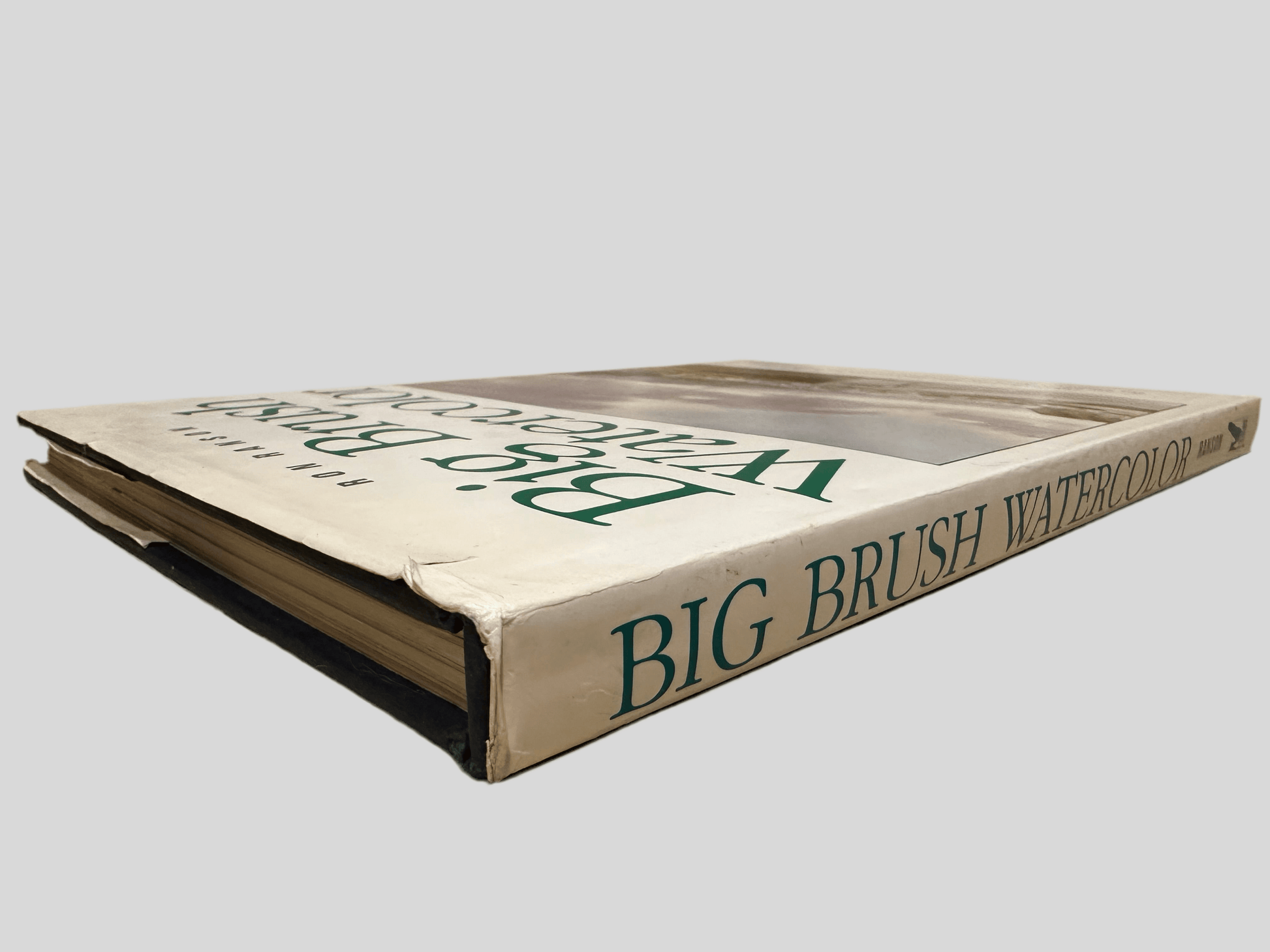 Big Brush Watercolor by Ron Branson - Book Spine