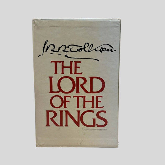 The Lord of the Rings Box Set: The Fellowship of the Ring, The Two Towers, The Return of the Kings (1978) - Front Cover