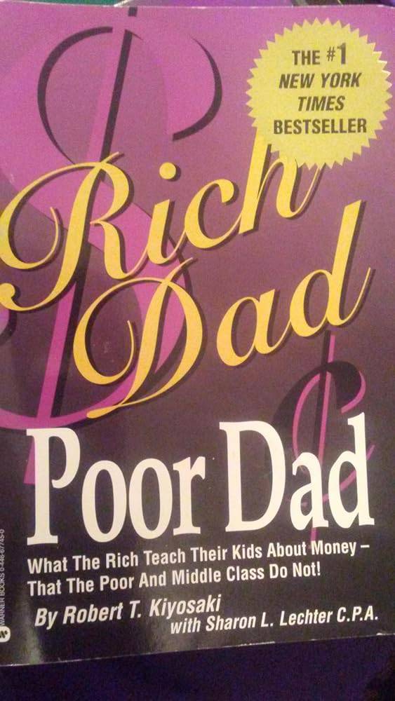 Rich Dad Poor Dad by Robert T. Kiyosaki - Front Cover
