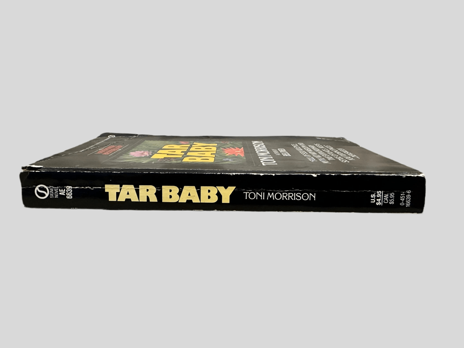 Tar Baby by Toni Morrison - Book Spine