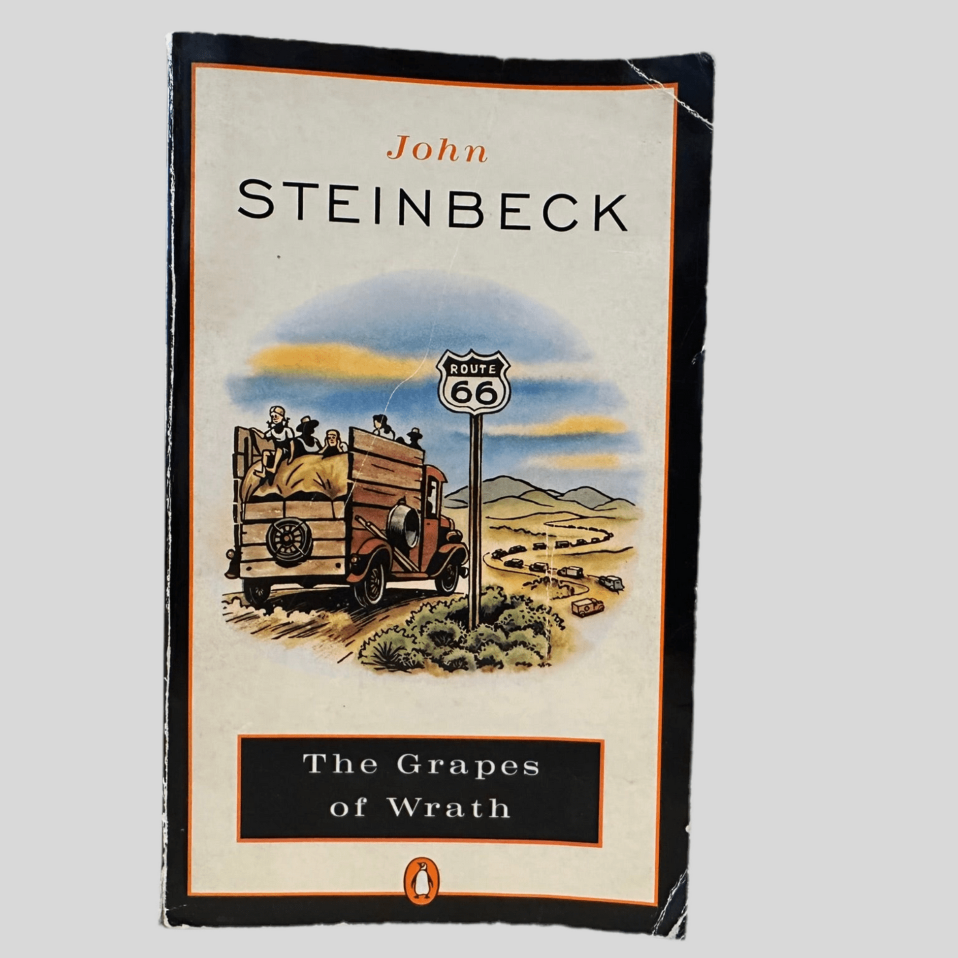 The Grapes of Wrath by John Steinbeck - Front Cover