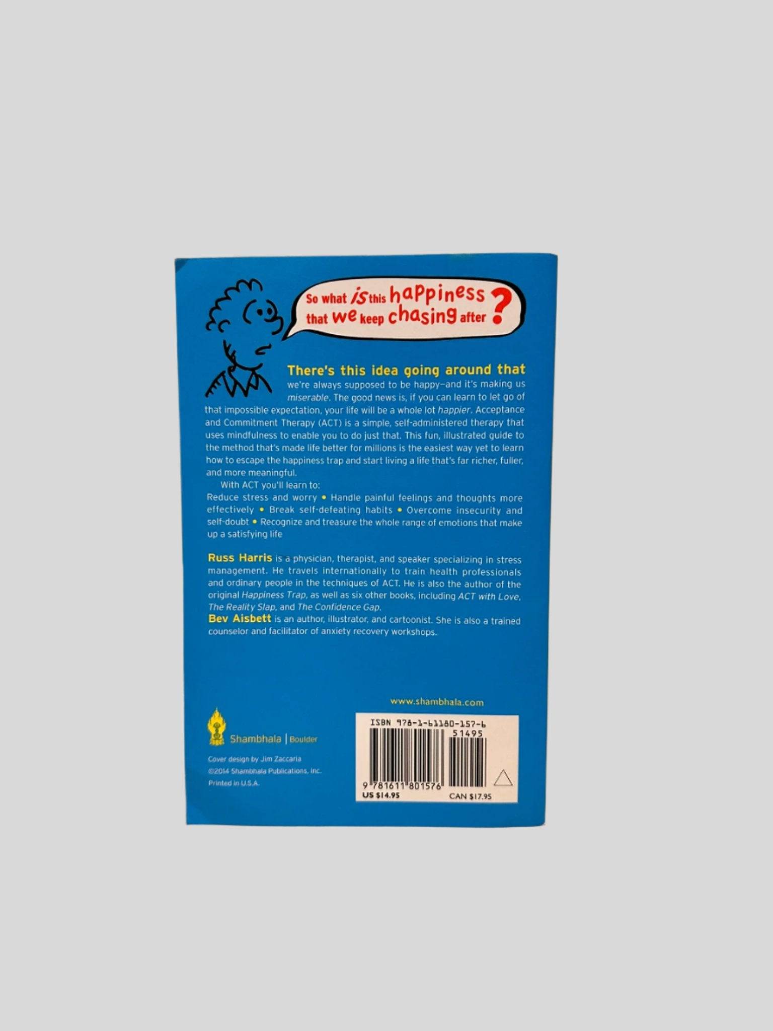 The Illustrated Happiness Trap by Russ Harris & Bev Aisbett - Fehmerling Books