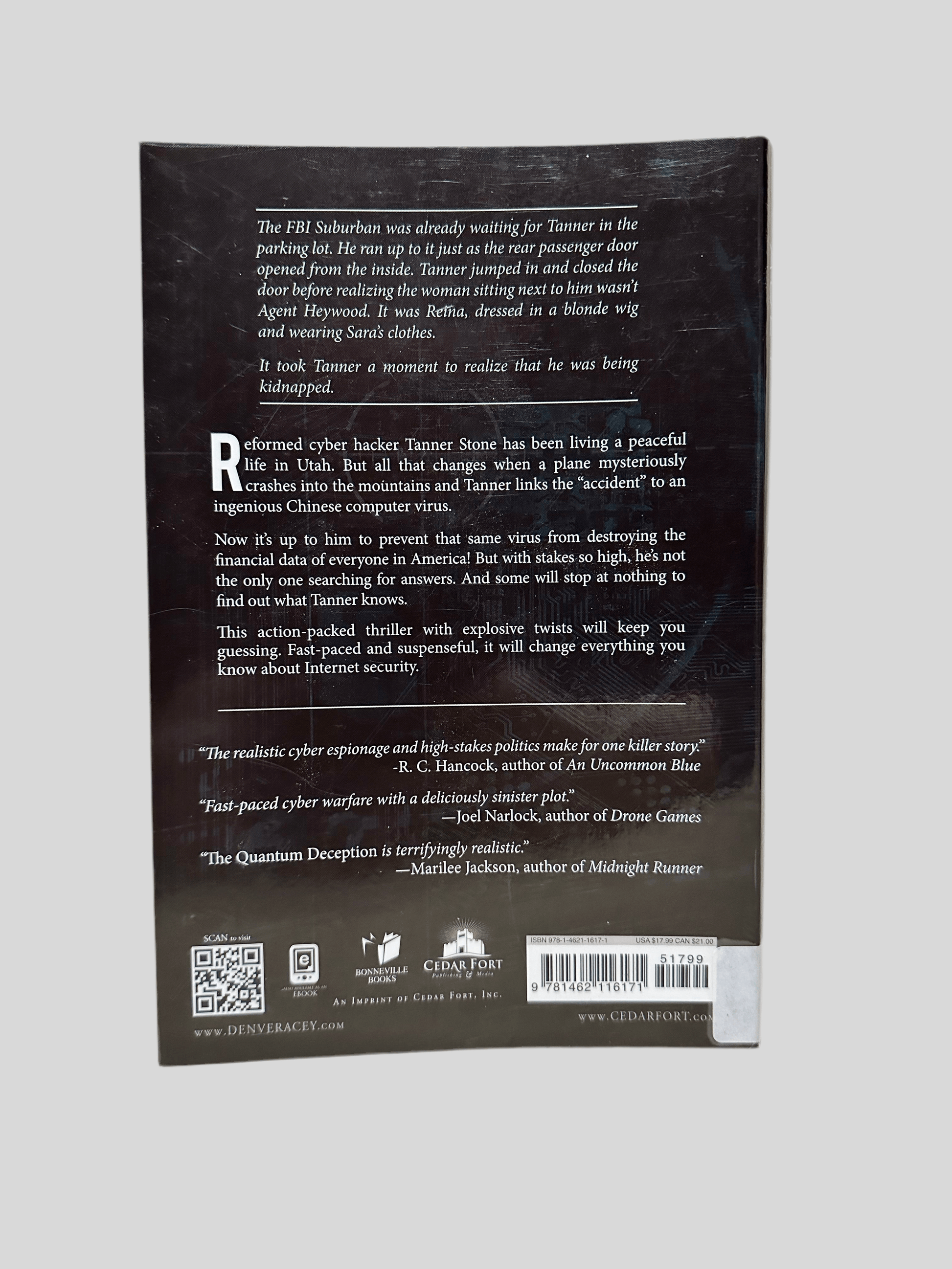 The Quantum Deception by Denver Acey - Back Cover