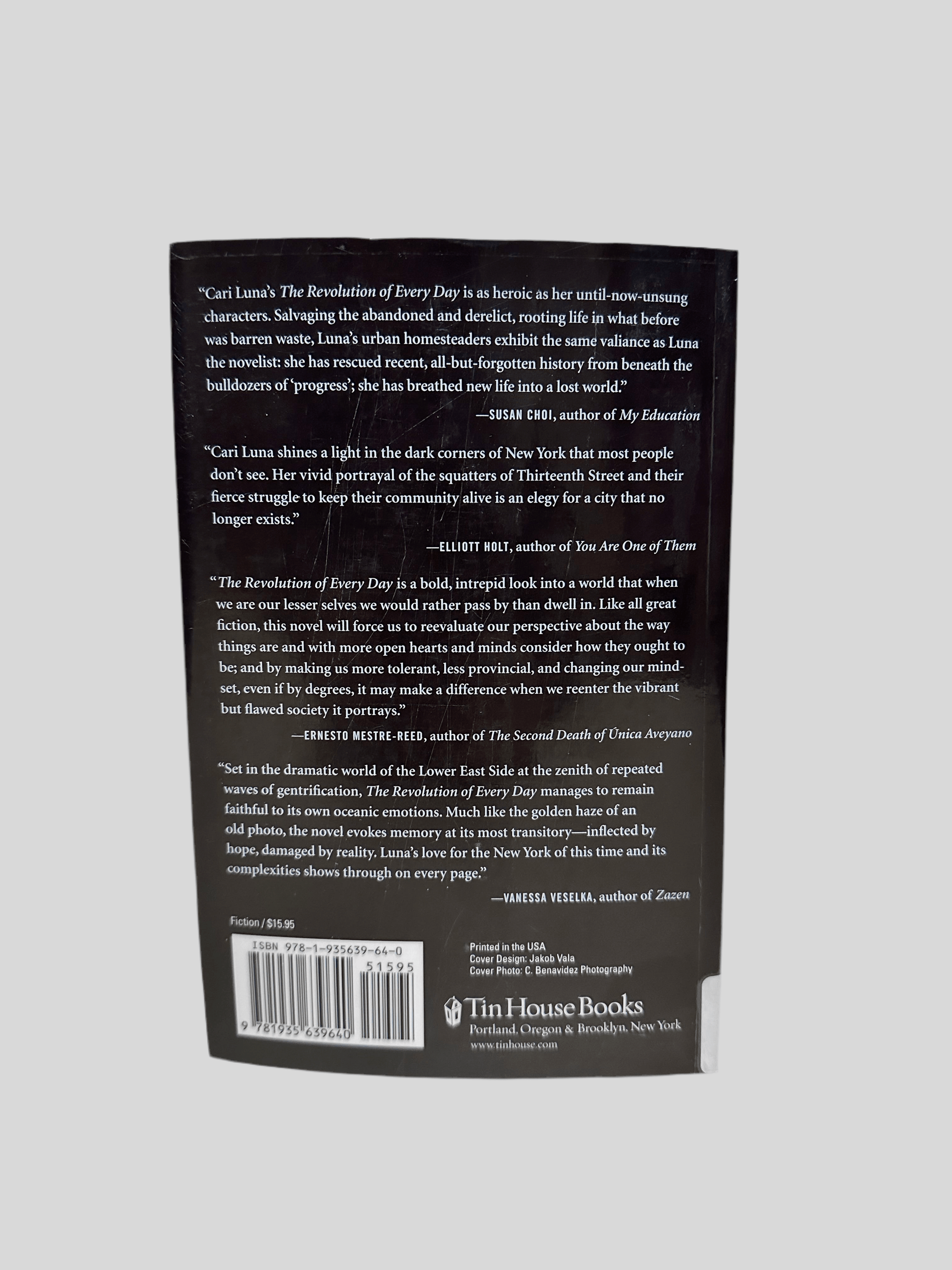 The Revolution of Every Day by Cari Luna - Back Cover