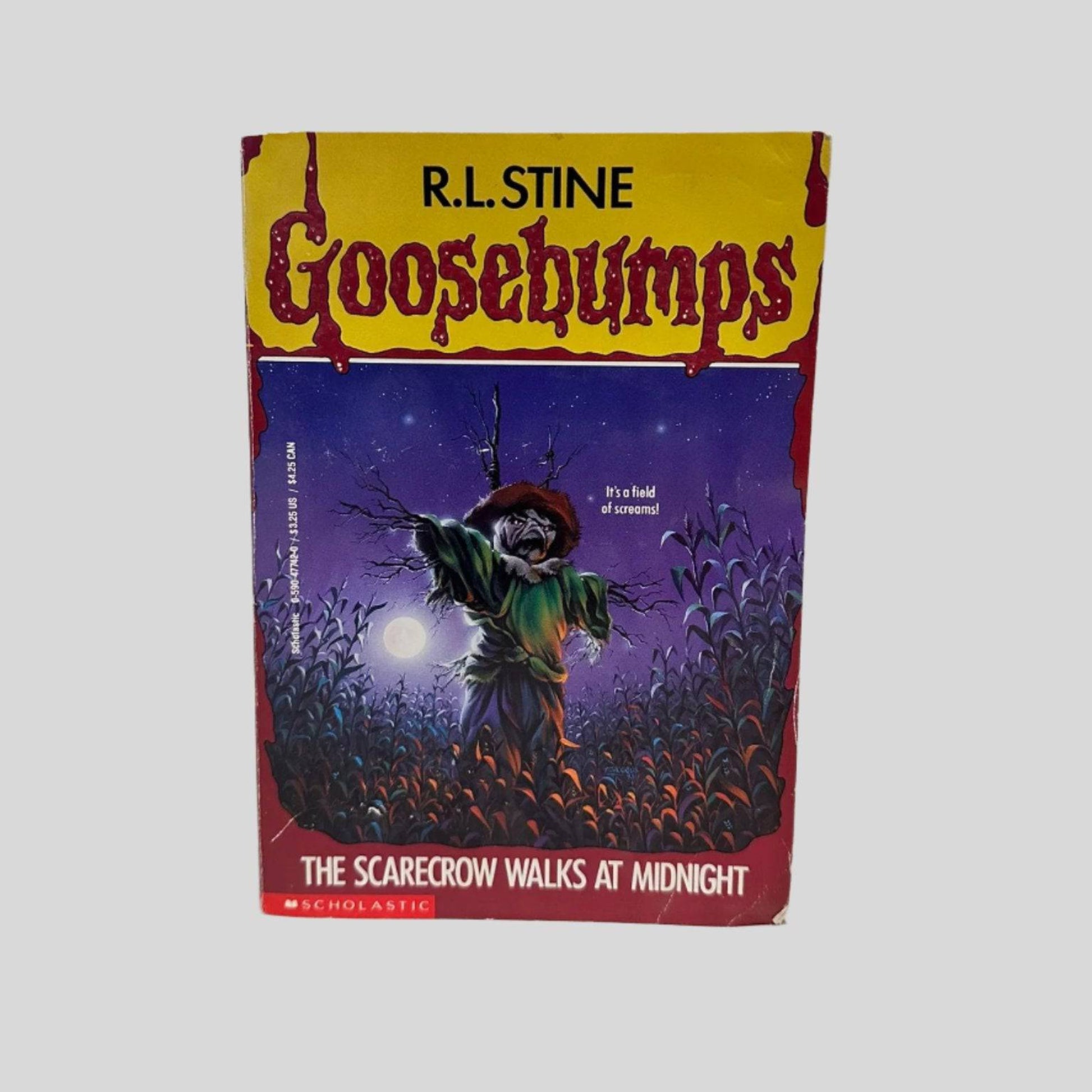 The Scarecrow Walks at Midnight by R.L. Stine - Fehmerling Books