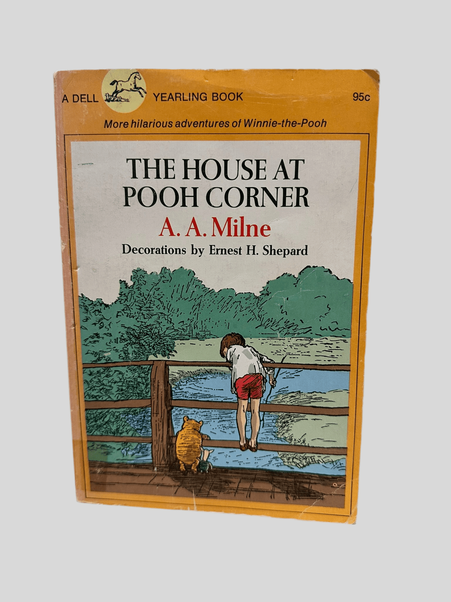 The House at Pooh Corner by A. A. Milne - Front Cover