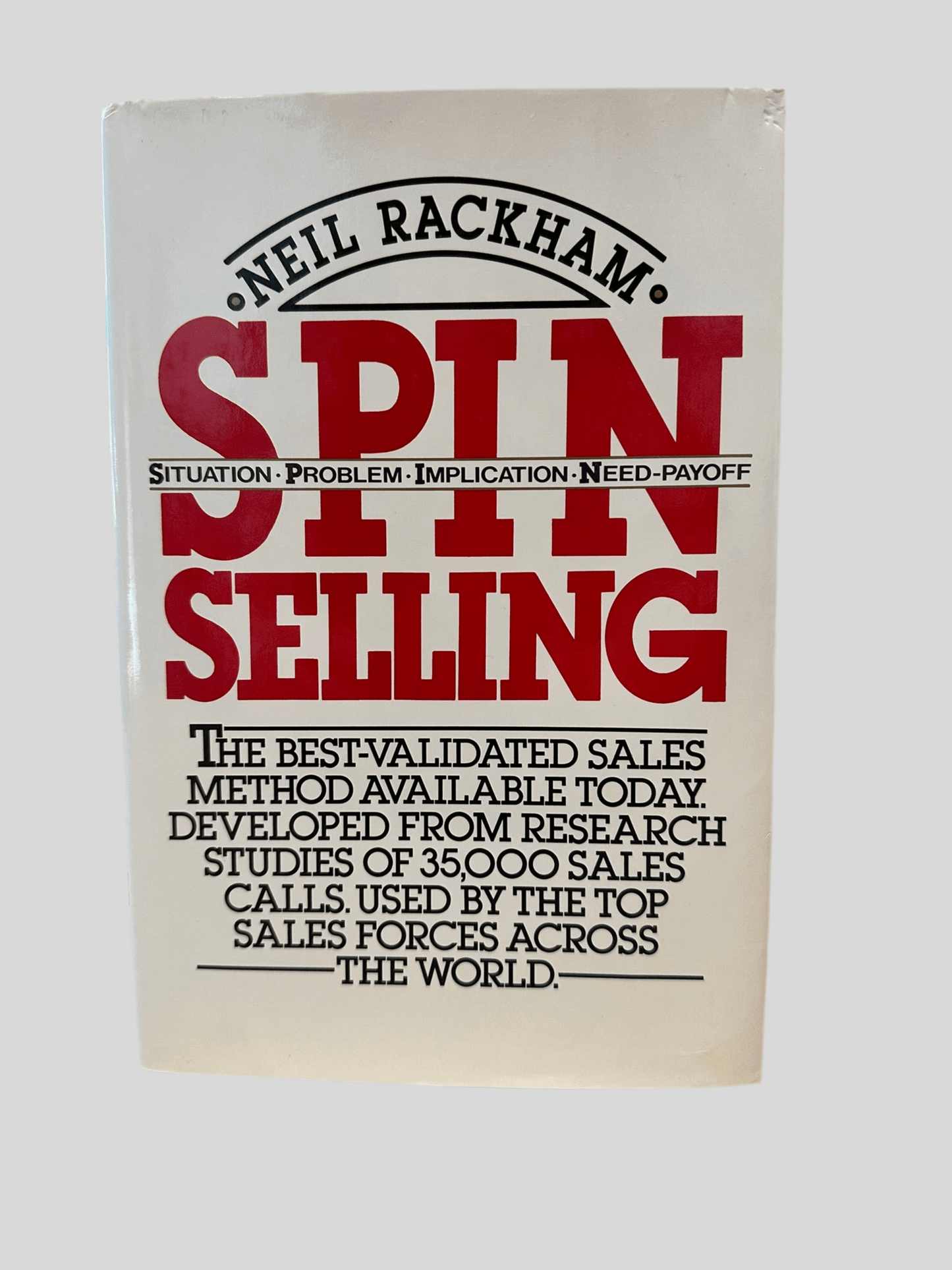Spin Selling by Neil Rackham - Front Cover
