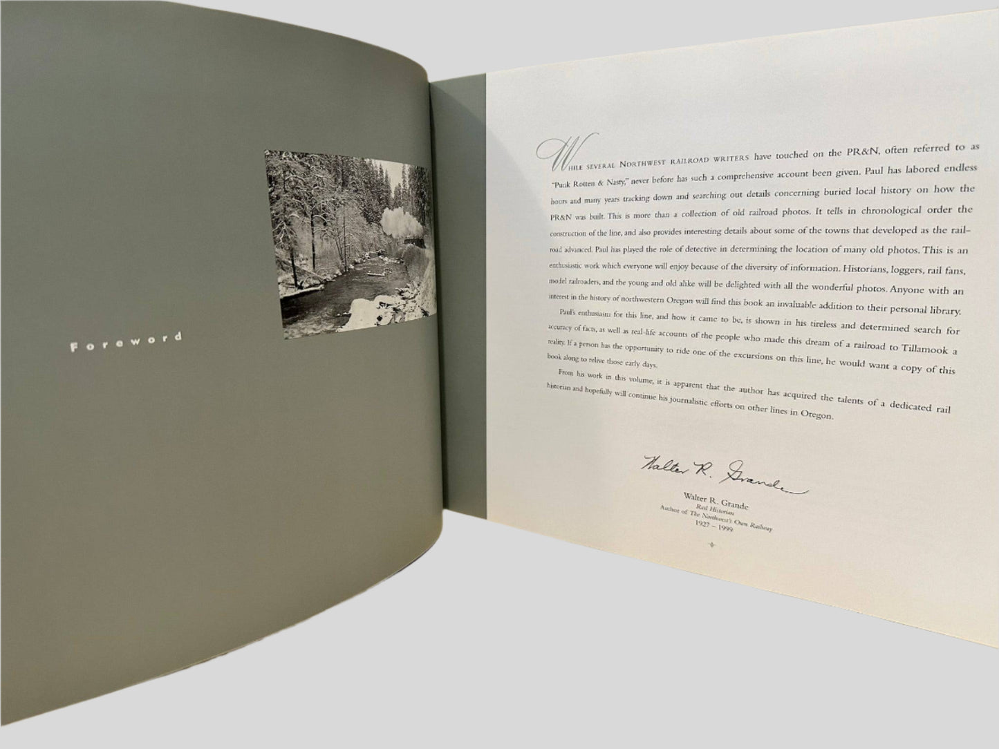 Punk Rotten and Nasty: The Saga of the Pacific Railway and Navigation Co. by Paul Michael Clock ~ AUTOGRAPHED COPY ~ - Additional View