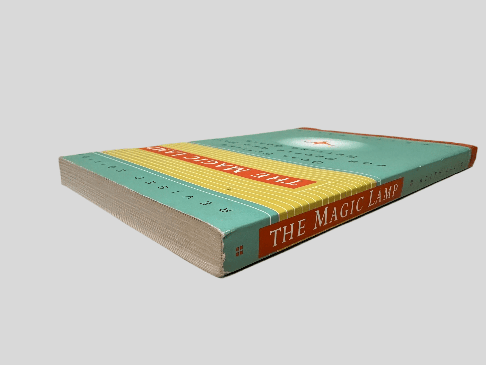 The Magic Lamp: Goal Setting for People Who Hate Setting Goals by Keith Ellis - Book Spine