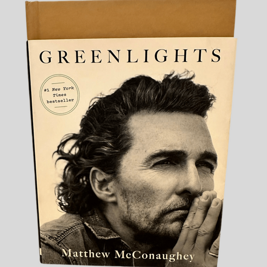 Greenlights by Matthew McConaughey - Front Cover