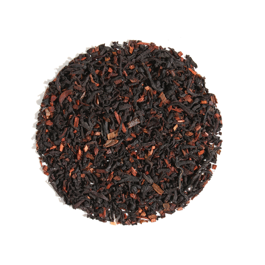 Plum Deluxe Tea - Vanilla Latte Cardamom Creme Black Loose Leaf Tea: 1 oz