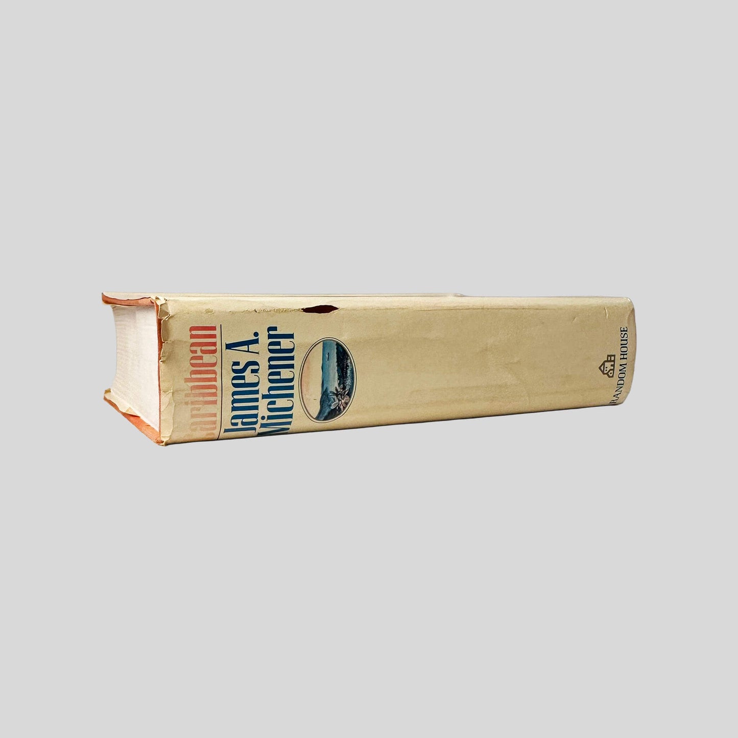 Caribbean by James A. Michener - Spine - Fehmerling Books