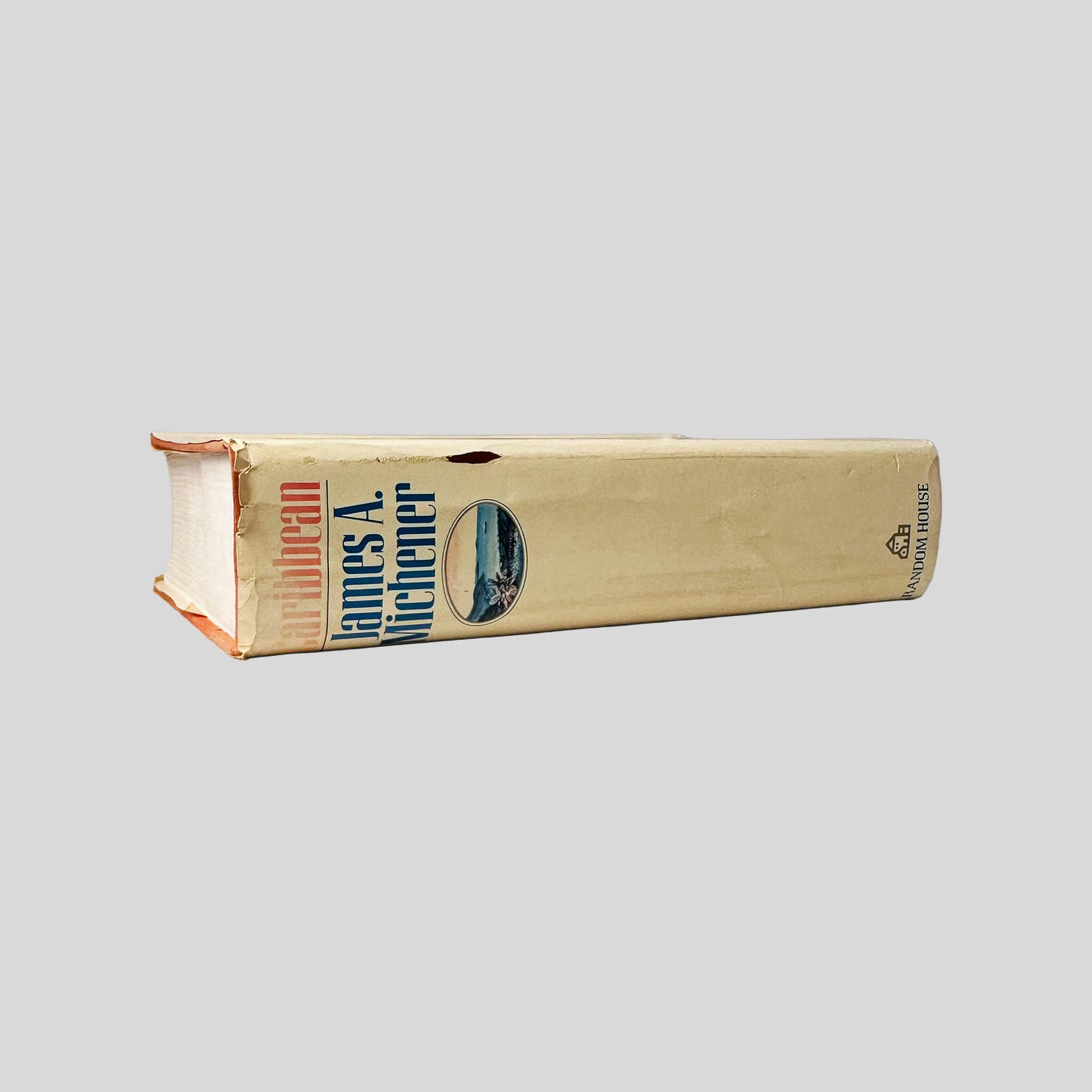 Caribbean by James A. Michener - Spine - Fehmerling Books