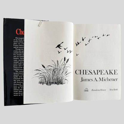 Chesapeake by James A. Michener