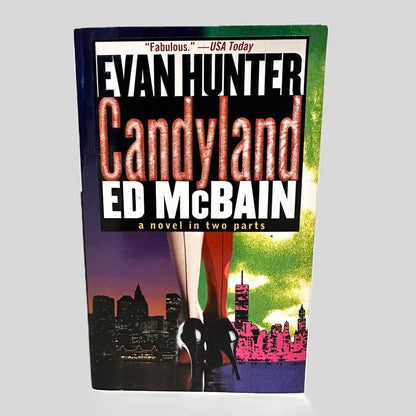 Front cover view of Candyland by Ed McBain centered on a neutral light gray background. 