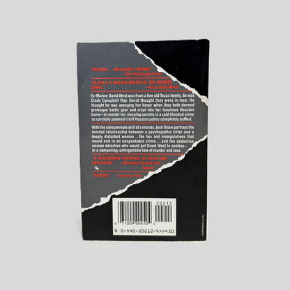 Back cover view of Cold Kill by Jack Olsen centered on a neutral light gray background. 