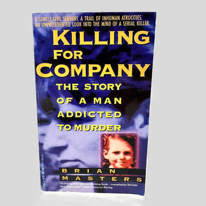 Front cover view of Killing for Company by Brian Masters centered on a neutral light gray background. 