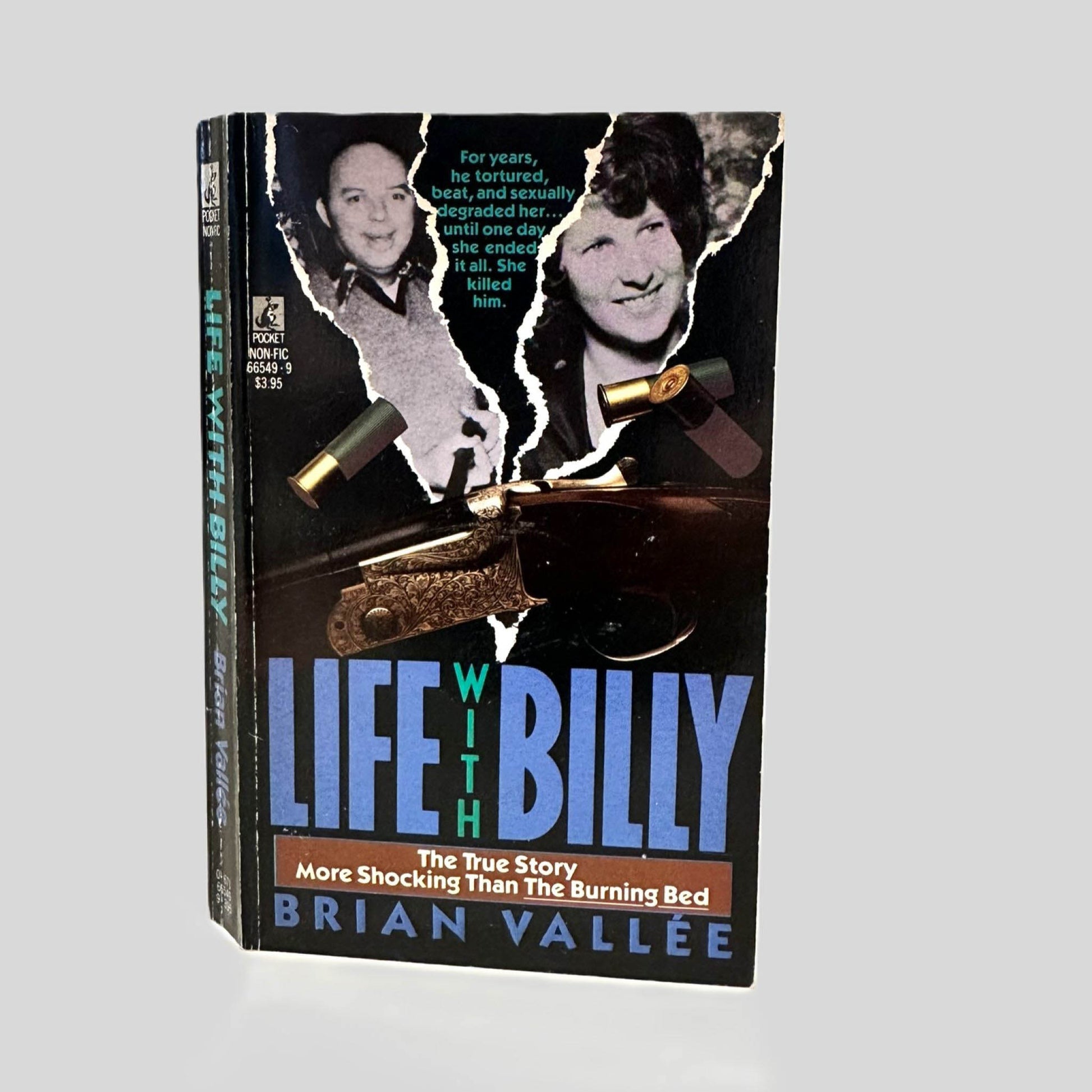 Front cover view of Life with Billy by Brian Vallee centered on a neutral light gray background. 