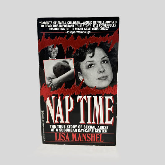 Front cover view of Nap Time by Lisa Manshel centered on a neutral light gray background. 