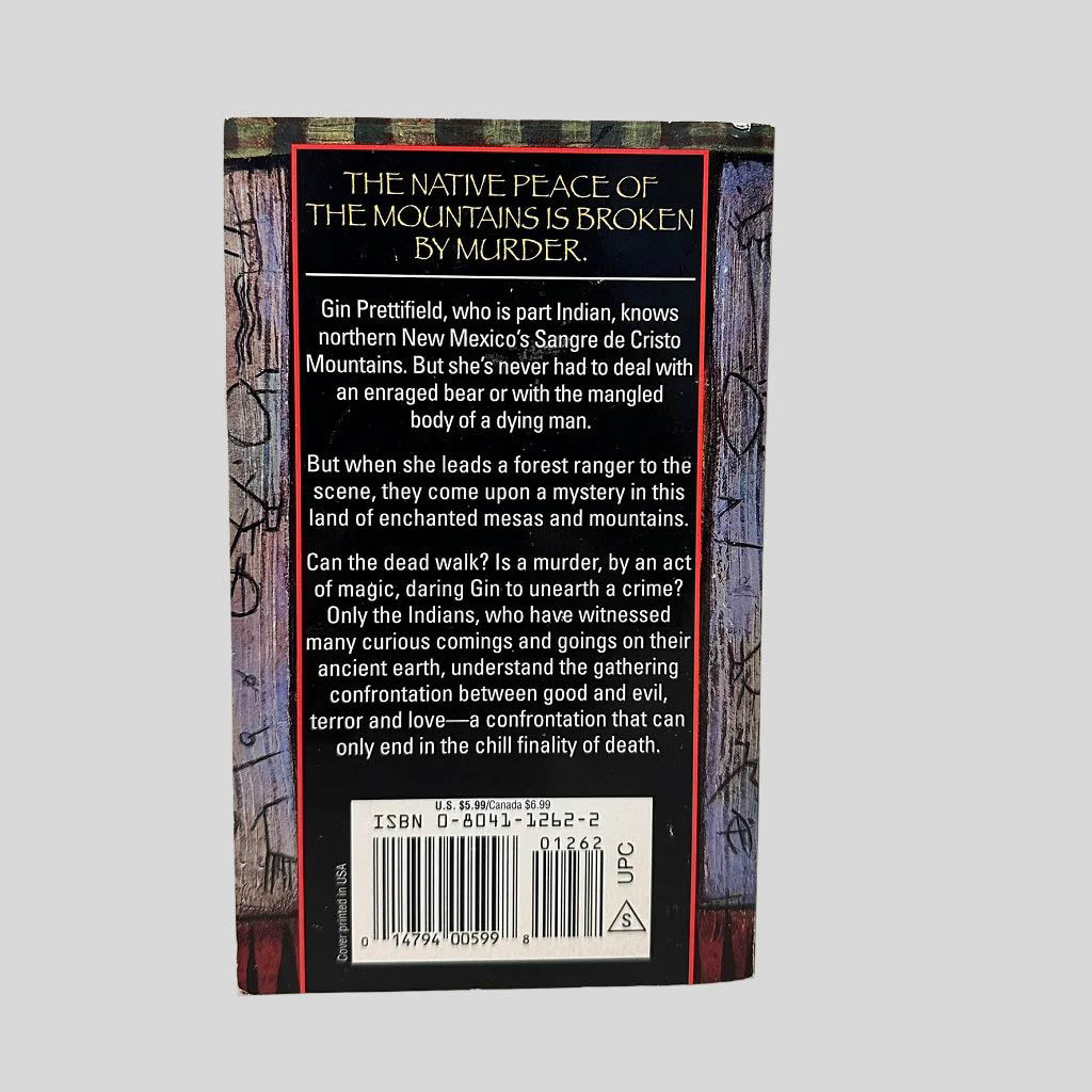 Back cover view of Rare Earth by Cecil Dawkins centered on a neutral light gray background. 