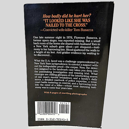 Back cover view of Silent Testimony by Roger W. Walker centered on a neutral light gray background. 