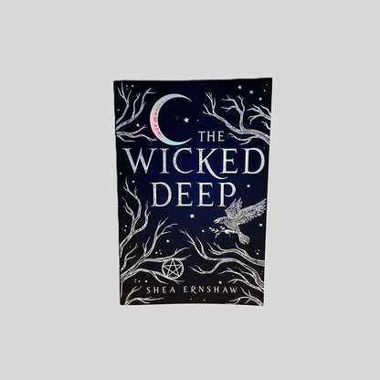 Front cover view of The Wicked Deep by Shea Ernshaw centered on a neutral light gray background. 