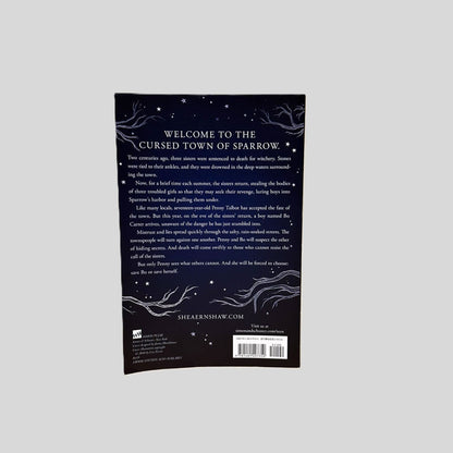 Back cover view of The Wicked Deep by Shea Ernshaw centered on a neutral light gray background. 