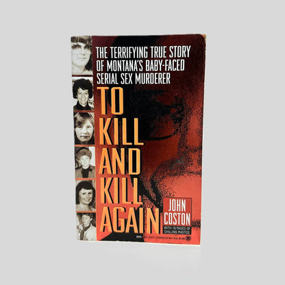 Front cover view of To Kill and Kill Again by John Coston centered on a neutral light gray background.