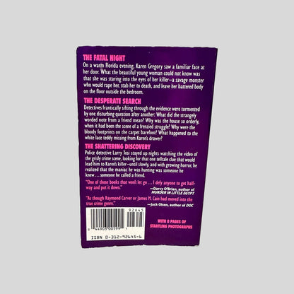 Back cover view of Unanswered Cries by Thomas French centered on a neutral light gray background. 