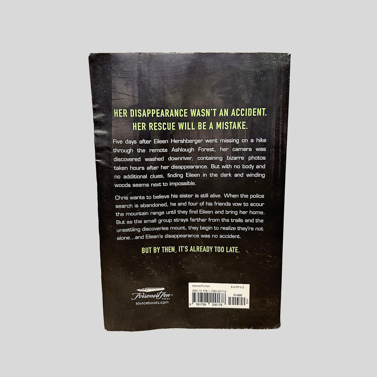 Hunted by Darcy Coates - Back Cover - Fehmerling Books