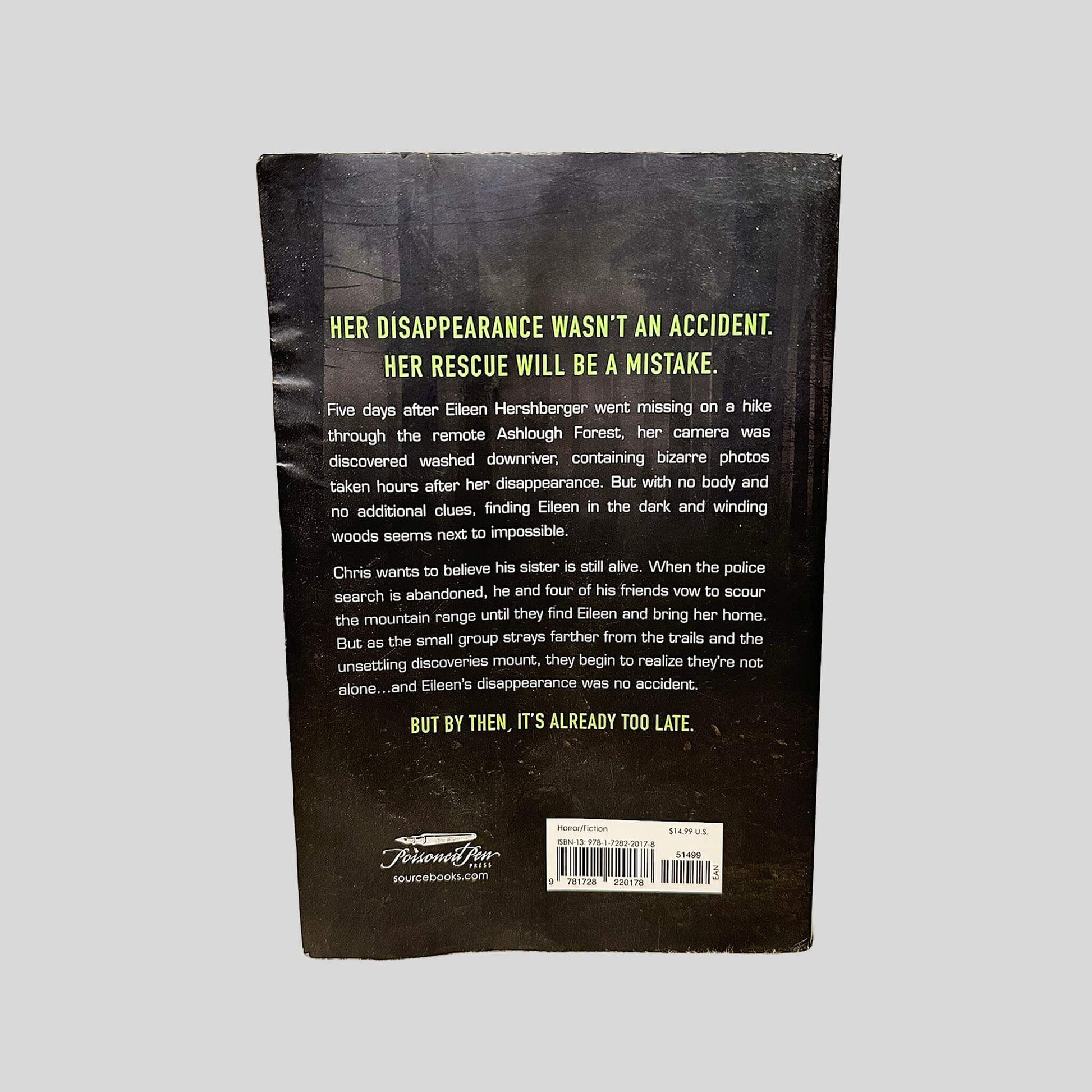 Hunted by Darcy Coates - Back Cover - Fehmerling Books