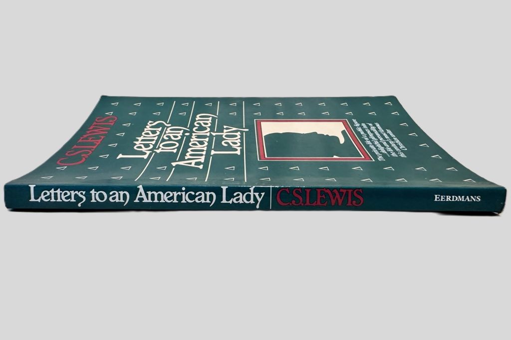 Letters to an American Lady by C.S. Lewis - Book Spine