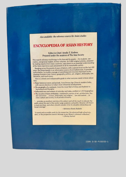 Atlas of Southeast Asia by Richard Ulack and Gyula Pauer - Back Cover