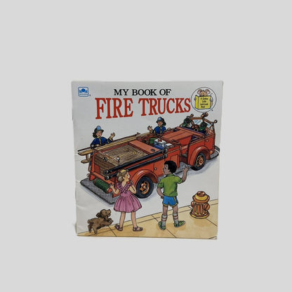 My Book of Fire Trucks by Jack C. Harris - Front Cover