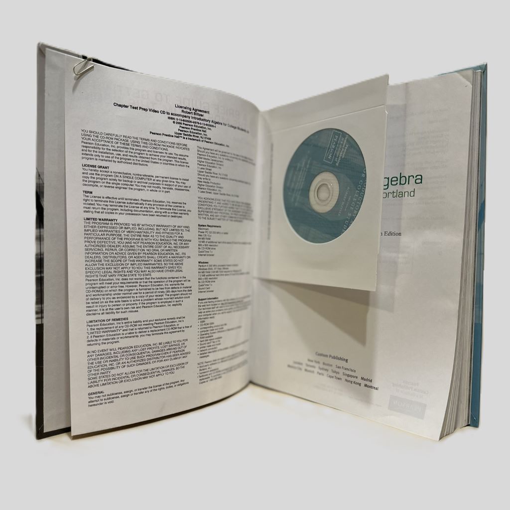 Introductory Algebra: A Custom Edition for Portland Community College - Additional View