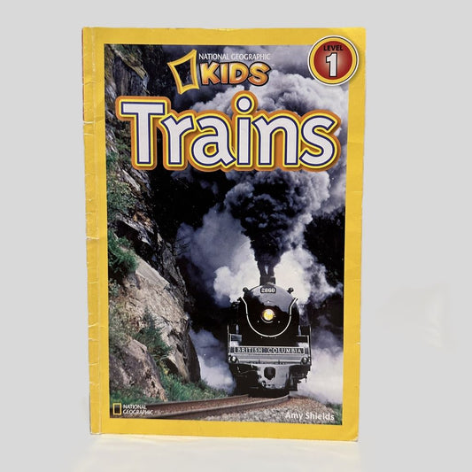 National Geographic Readers: Trains by Amy Shields - Front Cover
