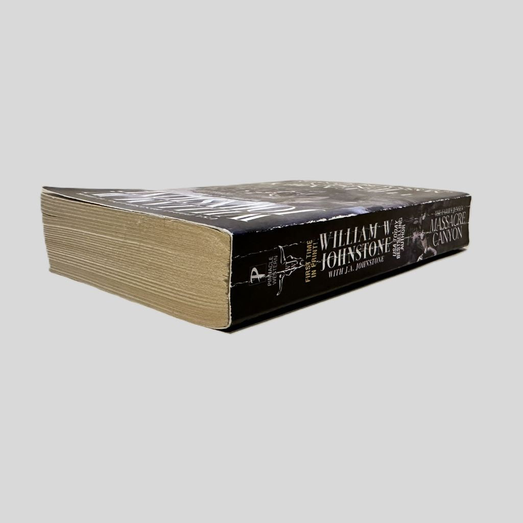 Massacre Canyon by William W. Johnstone - Fehmerling Books