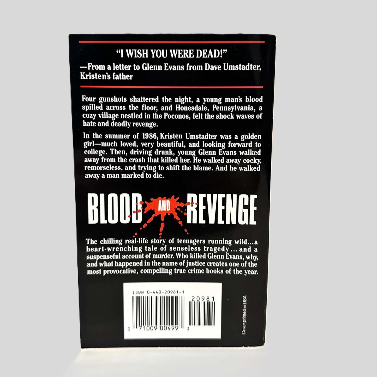 Blood and Revenge by Michael Dorman - Fehmerling Books