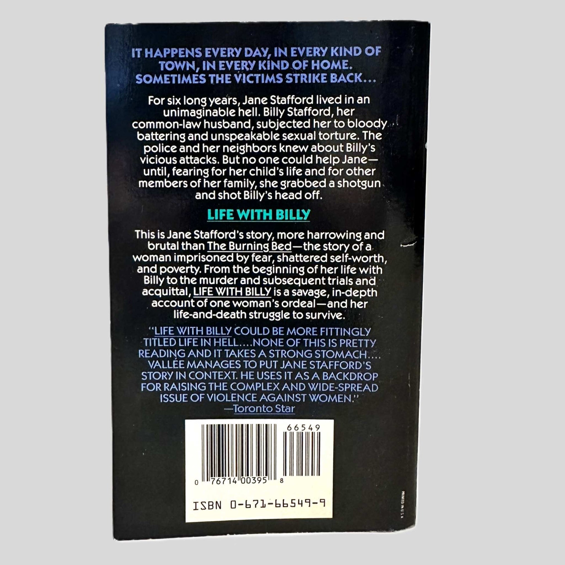 Life with Billy by Brian Vallee - Fehmerling Books