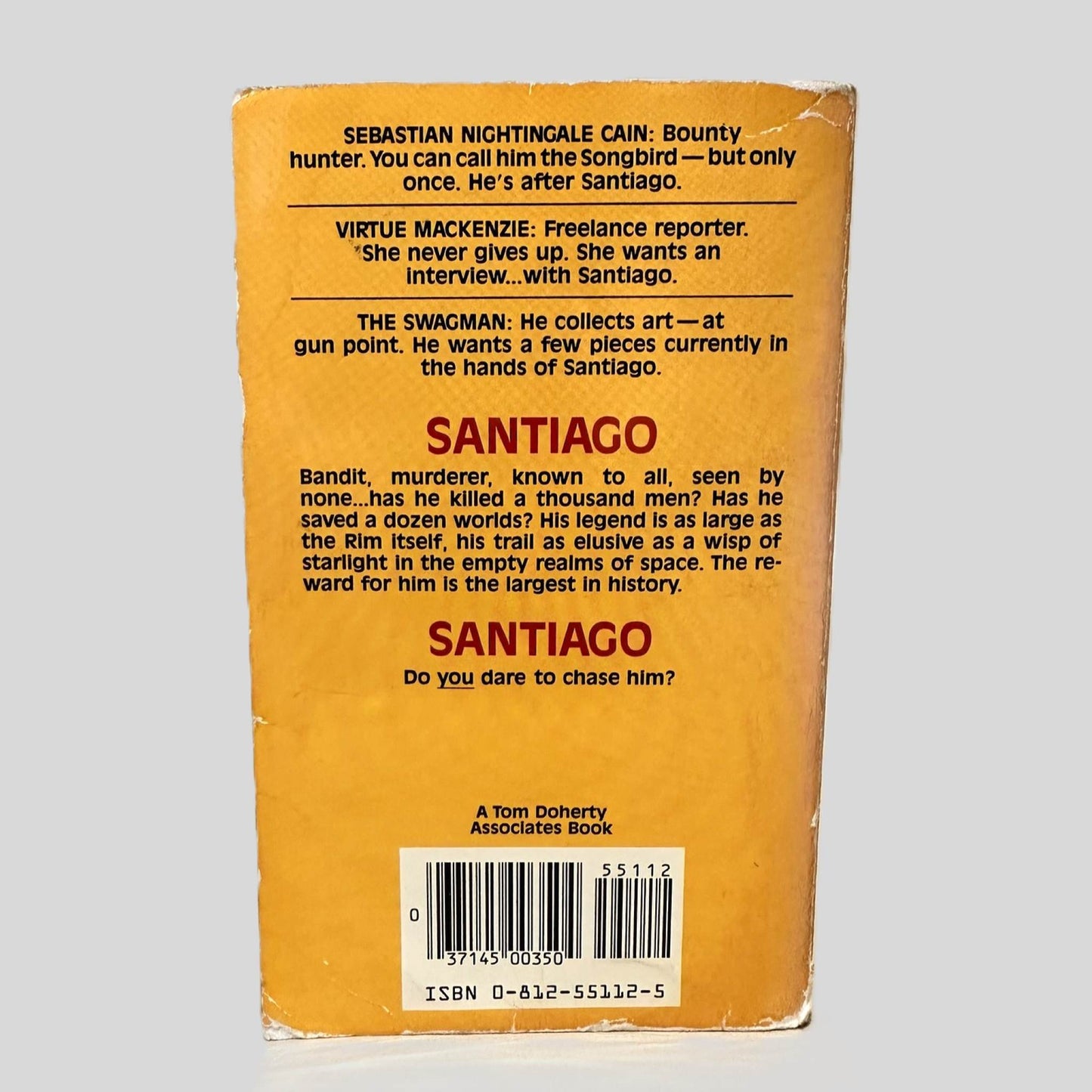 Santiago by Mike Resnick - Fehmerling Books