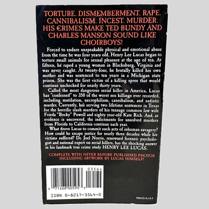 Henry Lee Lucas by Dr. Joel Norris - Fehmerling Books