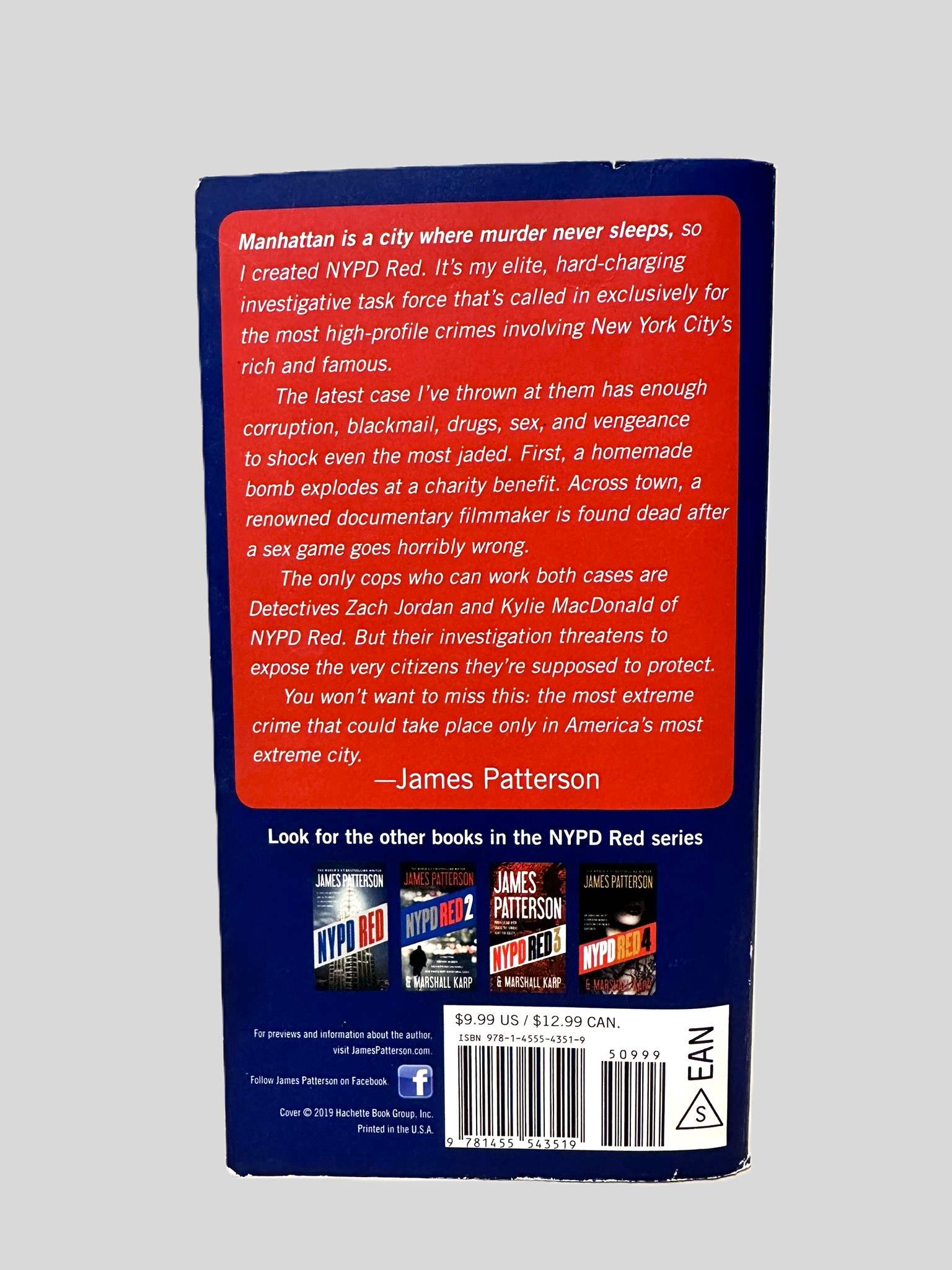 Red Alert by James Patterson - Fehmerling Books