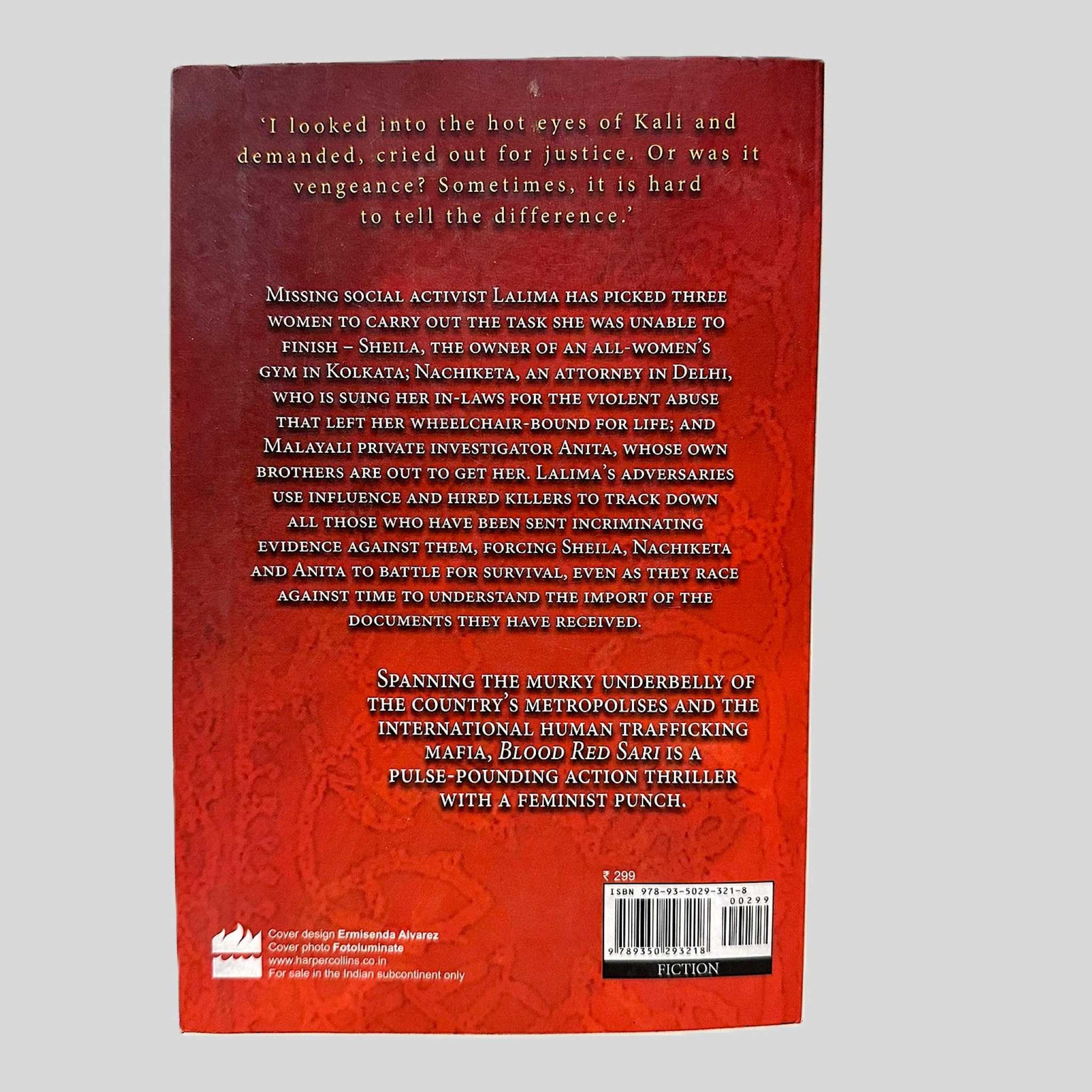 Blood Red Sari by Ashok Banker - Fehmerling Books