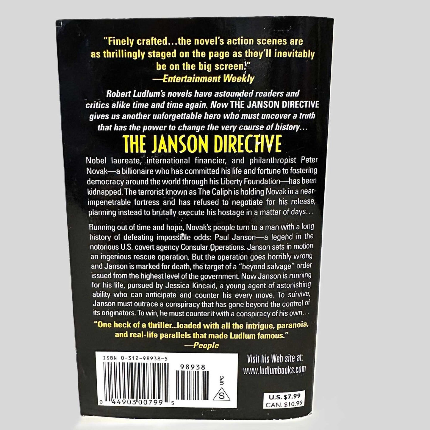 The Janson Directive by Robert Ludlum - Fehmerling Books